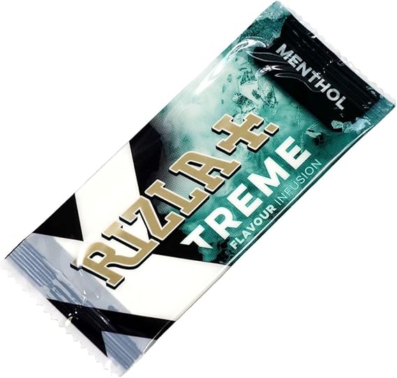 Rizla Menthol Extreme Flavour Cards, The Iconic Brand Since 1796-25 Packs