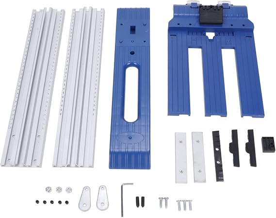 Circular Saw Guide, Multifunctional Aluminum Alloy Circular Saw Track for Woodworking Cutter Guide Rail with 0-65cm Cutting Range