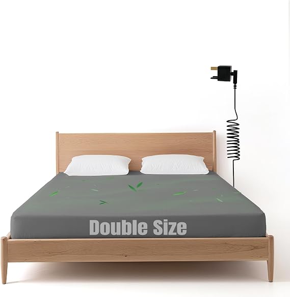 Grounding Bed Sheet with 10% Silver Fiber & 90% Organic Cotton, 135x190cm