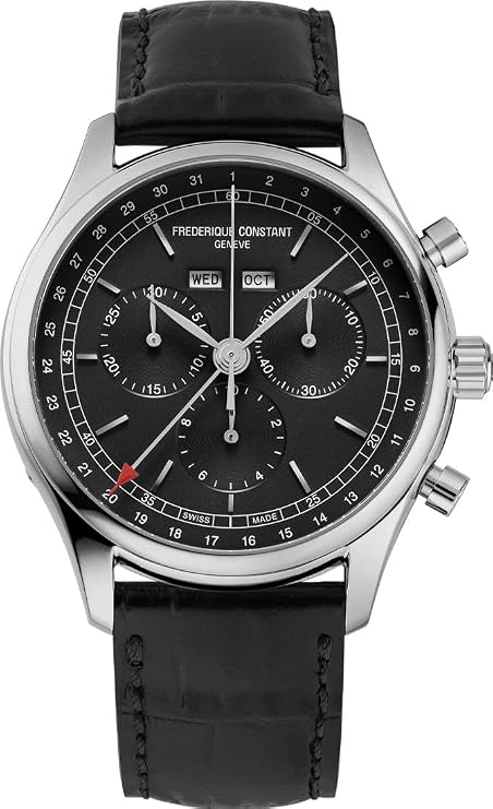 Frederique Constant Men Chronograph Watch Classics Swiss Made
