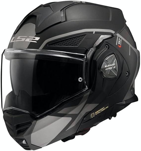 LS2, Klapphelm Motorrad ADVANT X METRYK Matt Titanium