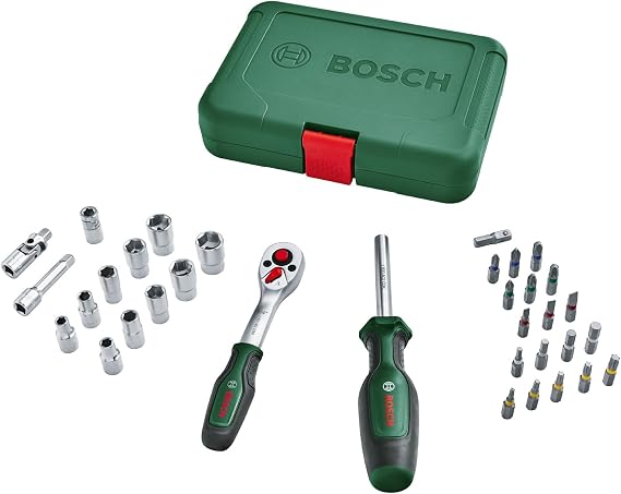 Bosch Home and Garden El Aleti Seti 34 Parça (Lokma- Vidalama uçları)