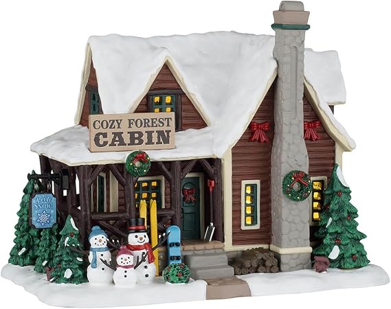 Lemax Cozy Forest Cabin Lighted Buildings - 65535