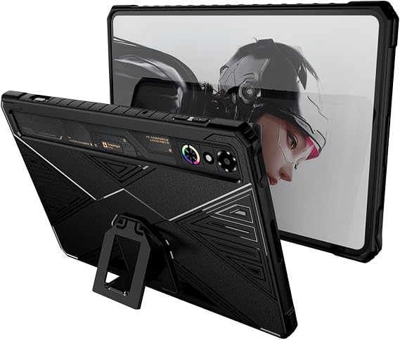 Protective Cover Case For RedMagic Astra,Gaming Tablet TPU Case Drop Protection Skin Shell For RedMagic Tablet 3 Pro (Black)