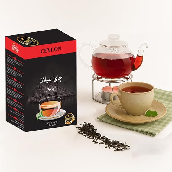 Anjoman TEA Ceylon Loose Leaf - 500g Bulk Pack, Premium Quality, Rich & Aromatic Black Tea - 500g