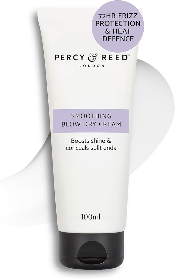 Percy & Reed Smoothing Blow Dry Cream 100ml, Anti-Frizz Cream