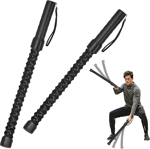 2PCS Ropeless Battle Ropes for Home Gym, Battle Ropes for Working Out | Portable Exercise Rope for Home Workout