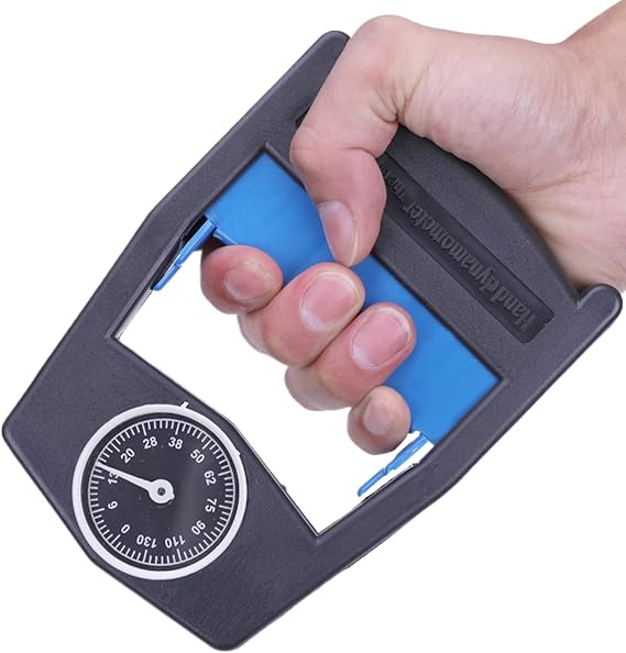 Hand Grip Dynamometer Portable Digital Grip Strength Test Adjustable