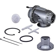 Car Engine Exhaust Valves,Turbo Blow Off Valve Universal 25MM/34MM Turbo Blow Off Valve with Adapter IV 4(25mm with O)
