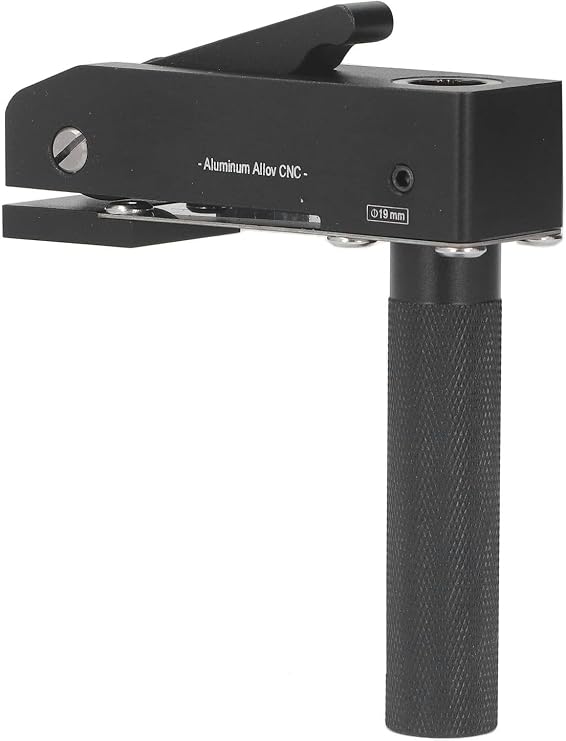 Bench Holdfast Woodworking Tools, 19 mm 3/4" Desktop Quick Acting Hold Down Clamp, 3 Power Adjustable Fast Fixed Clip, for Secure Material.(19mm)