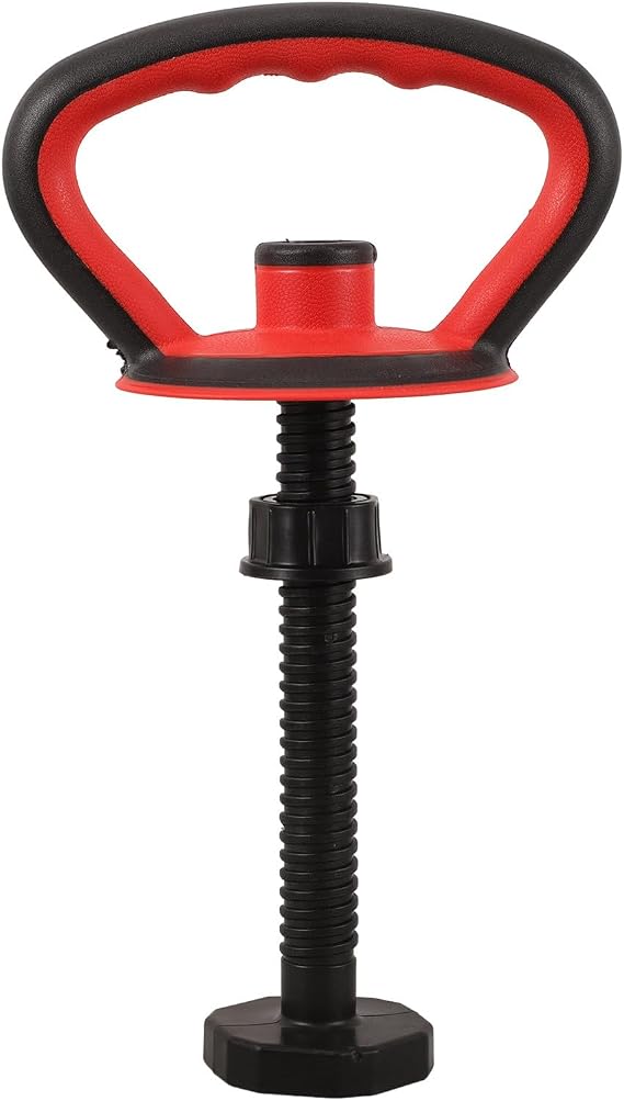 BESPORTBLE Adjustable Kettlebell Handle Kit Anti Slip Grip Weight Lifting Accessories with Base Nut Dumbbell Grip Handle Converter for Home Gym Strength Training