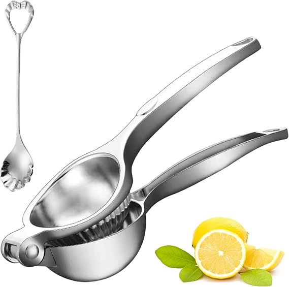 Lemon Squeezer,Metal Manual Citrus Juicer,Quick and Effective Juicing