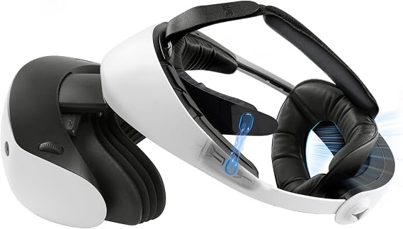 AMVR CM1 Comfortable Kit Compatible with PS VR 2 Accessories, Soft & Comfortable, Weight Balance, Breathable