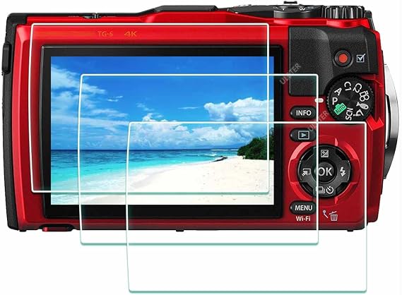 ULBTER Screen Protector for Olympus TG-7 TG-6 TG-5 TG-4 TG7 TG6 [3 Pack]