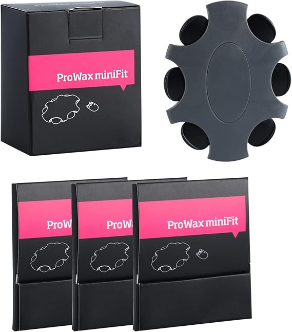 補聴器用ワックスガードフィルター ProWax MiniFit 交換用クリアクリーニングキット Oticon用アクセサリー3パック、Oticon ProWax MiniFit交換用ワックスフィルター用