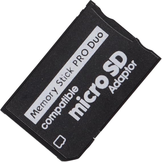 PSP Memory Stick Adapter: SD To PSP Memory Stick PRO Duo Card for Portable, Camera