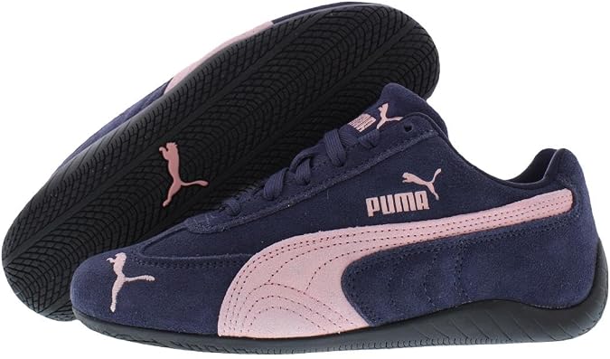 Puma レディース スピードキャット シルバー レースアップ スニーカー シューズ カジュアル - シルバー