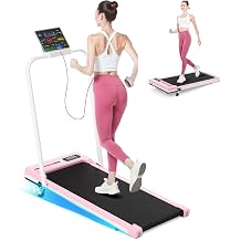 Walking Pad with Incline, 3 in 1 Treadmills for Home Foldable, 2.5HP Electric Under Desk Treadmill with Handle Remote Control & LED Display for Home/Office Cardio Fitness Exercise