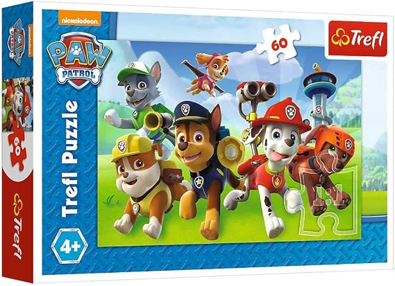 Trefl Çocuk Puzzle Ready To Action. Paw Patrol 60 Parça