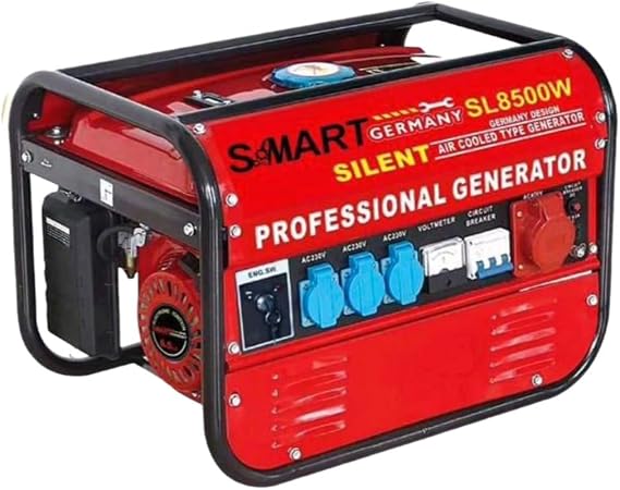Stromerzeuger Notstromaggregat PK6500W 3.0kW 230V / 380 V Dauerleistung NOT-Stromgenerator 4 TAKT NEU Seilabzug 6500WE 65PS 65db