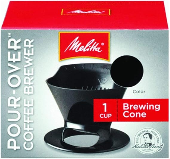Melitta Ready Set Joe Single Cup Coffee Brewer black