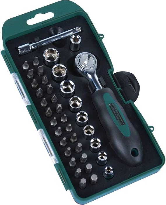 Mannesmann Bits and Socket Set (38 Pieces)