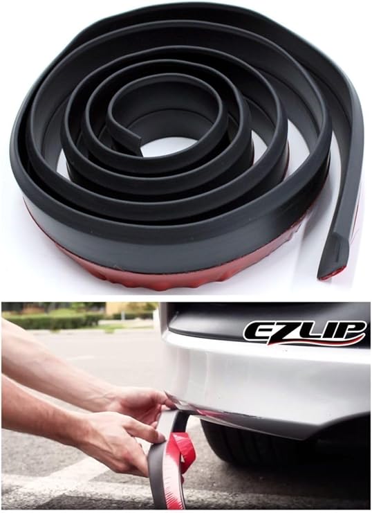 Toyota Yaris Uyumlu Ezlip Tampon Dili, 235 cm, 5 cm Genişlik, Siyah