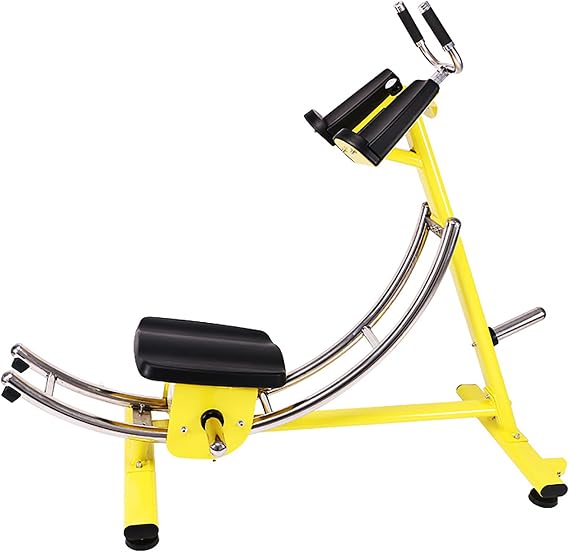 Ab Machine, Waist Roller Coaster Fitness Equipment, Multifunctional Supine Board for Gym Workouts, Abdominal Exercise Machine with Cardio Function