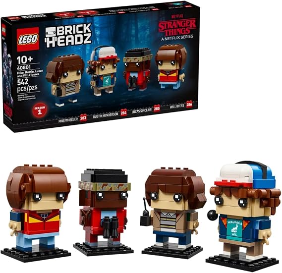 LEGO 40801 Stranger Things Mike, Dustin, Lucas ve Will Figürleri