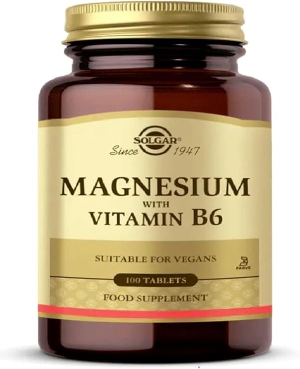 Solgar Magnesium Vitamin B6 100 Tablet