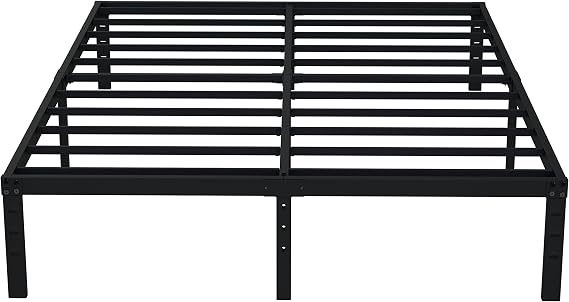 EMODA 14 Inch Full Size Bed Frame Heavy Duty Metal Platform