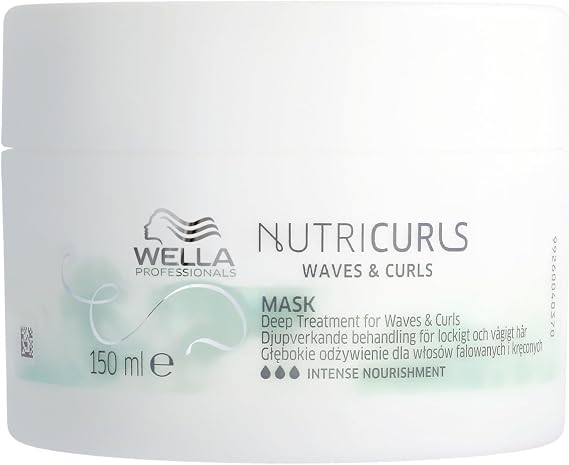 Wella Professionals Nutricurls Maske 150 ml - Dalgalı ve Bukleli Saçlar İçin