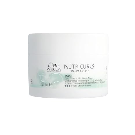 Wella Professionals NUTRICURLS - Mascarilla Capilar - Tratamiento Intensivo para Cabello Ondulado y Rizado - Nutre y Define