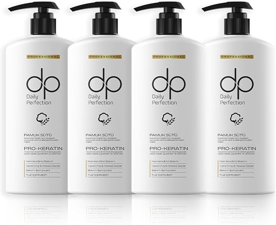 dp Daily Perfection Pamuk Sütü Tuzsuz Şampuan 800 Ml 4 Adet