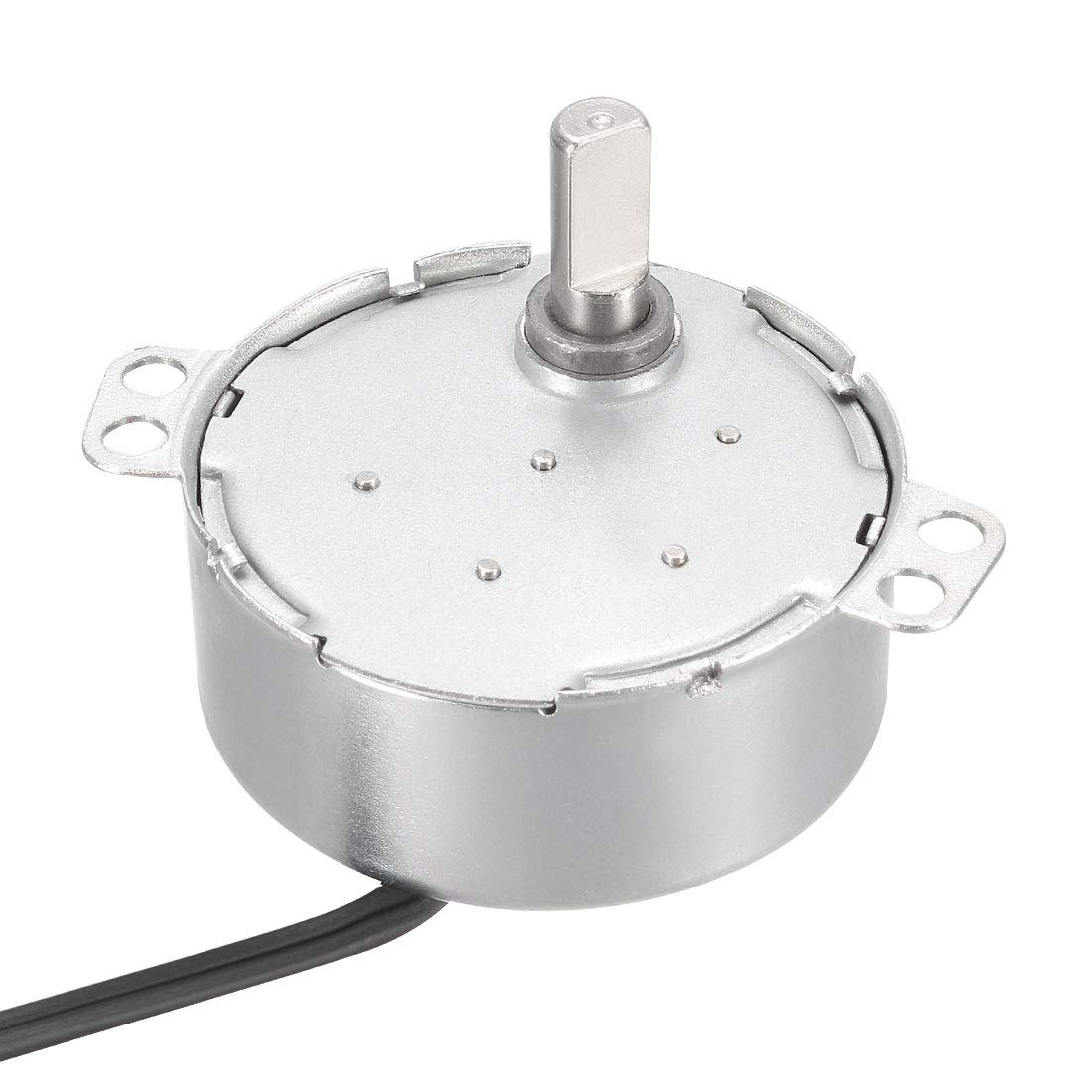 sourcing map Synchronous Gear Motor AC 220-240V 4-5RPM 50-60Hz Electric Motor CCWCW 4W for Electric Fan