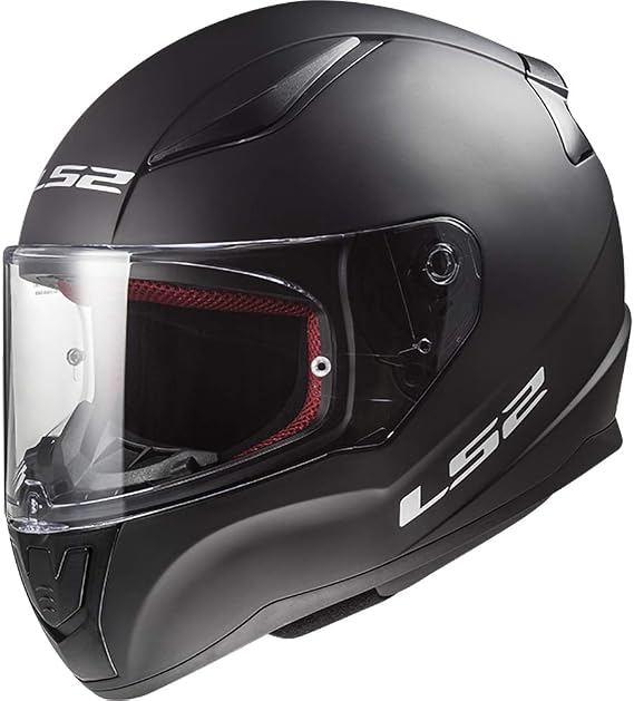 LS2 FF353 RAPID Single Mono Motorcycle Full Face Helmet - Matt Black L (59-60cm)