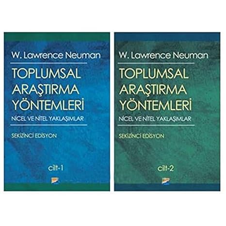 Toplumsal Araştırma Yöntemleri ( 2 Cilt Takım): Nicel ve Nitel Yaklaşımlar