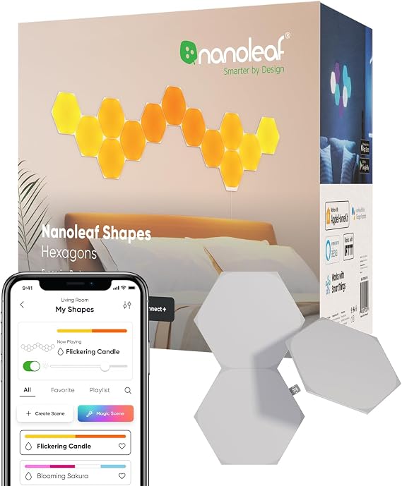 Nanoleaf şekiller, 3 W, çeşitli [Enerji Sınıfı G]