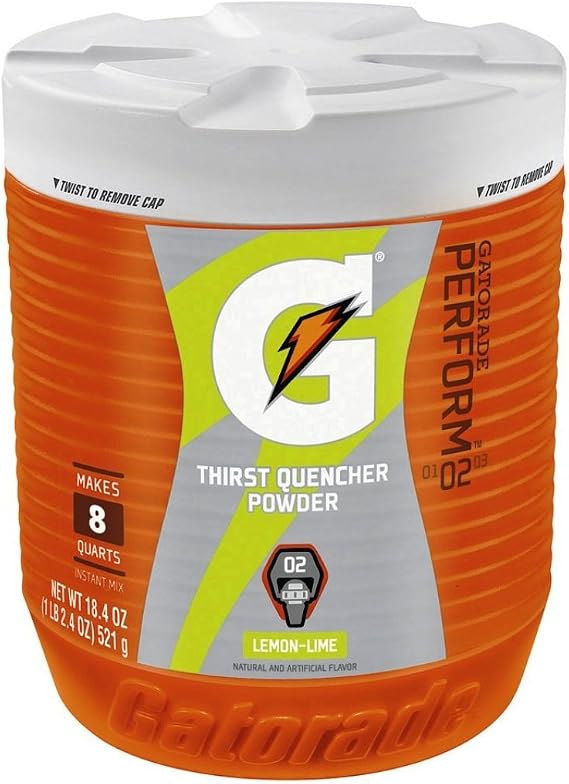 Gatorade G Series Thirst Quencher Powder, 02 Perform, Lemon-lime ,18.4 Oz
