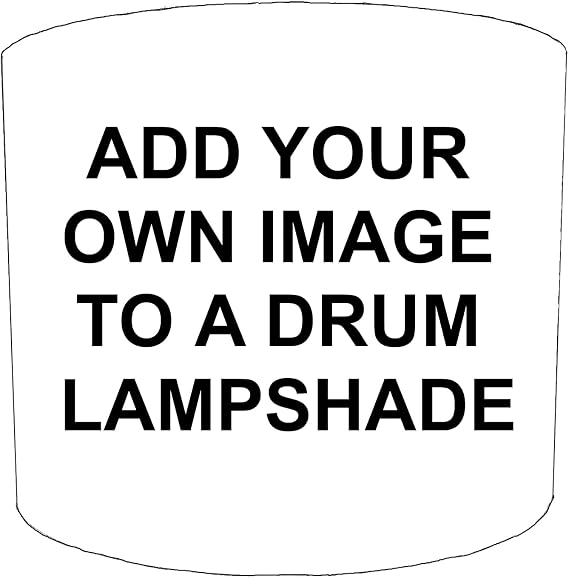 Design Your Own Bespoke Drum Lampshade and 3 Sizes for Ceiling Light Shades or Table Lamp Custom Made