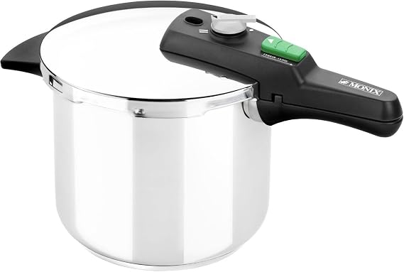 MONIX Quick | 6 Litre Express Pot, Stainless Steel