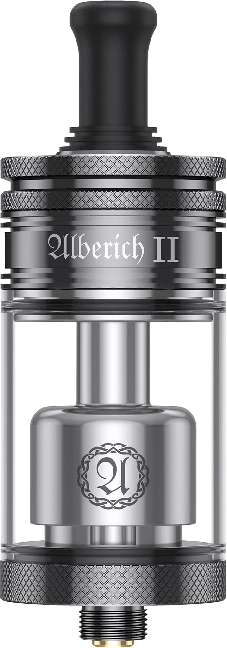 Vapefly Alberich 2 MTL RTA Self Wrap Evaporator 23 mm 4 ml Gunmetal