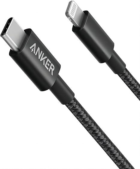 Anker 331 USB C to Lightning Cable, Nylon, MFi, 1 m