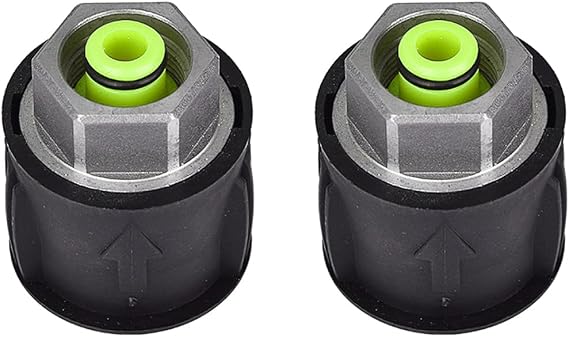 2pcs High Pressure Quick-Fitting for Gun and Power Washer Hose Connector Adapters