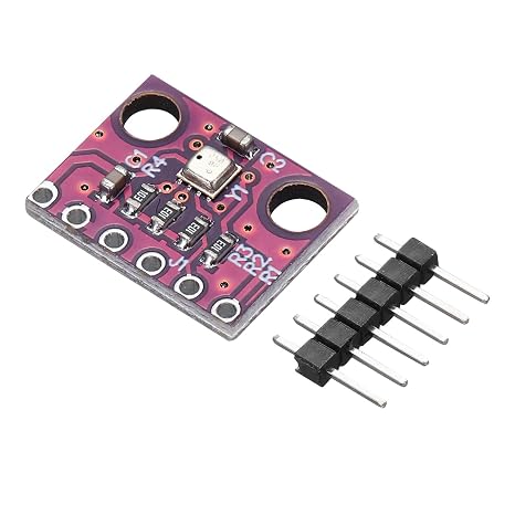 Meccanixity Gy-bme280 4ピン I2c Iic Spi 大気圧センサーモジュール 3.3v 高精度 高度 大気圧 温度湿度センサー ヘッダーピン付き