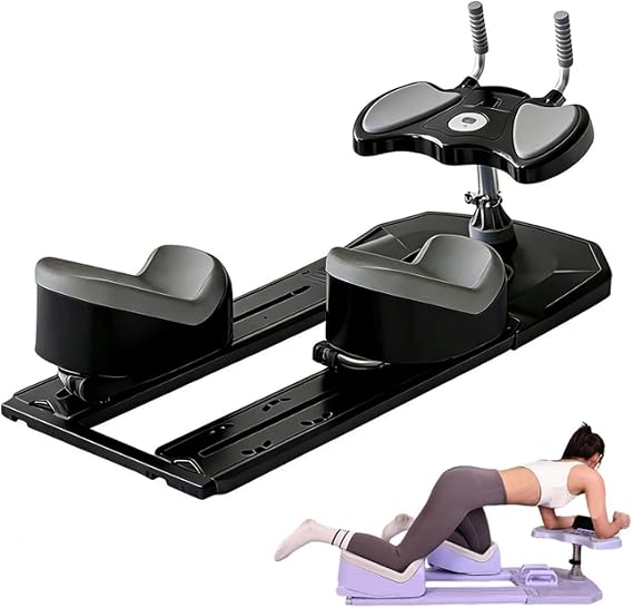 Crawling Exercise Machine, Detachable Spine Twist Trainer, Glide Crawler for Core, Glutes, Legs & Full Body Workout