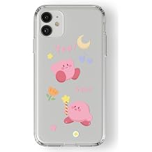 Multitronic iPhone 11 ile Uyumlu Kirby Tasarım Baskılı Şeffaf Kılıf