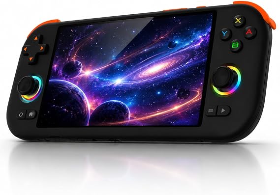 MANGMI AIR X Handheld Console for Retro Gaming,Android 14,5.5" FHD IPS