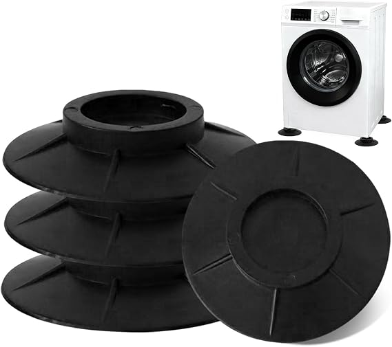 4 Pcs Anti Vibration Pads for Washing Machine,Non-Slip Washing Machine Feet