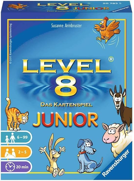 Ravensburger level 8 card games. Junior